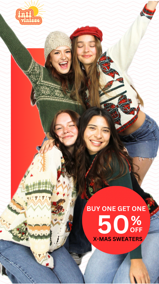 The Ultimate Destination for Vintage Christmas Sweaters – Unique Finds at IntiVintage!